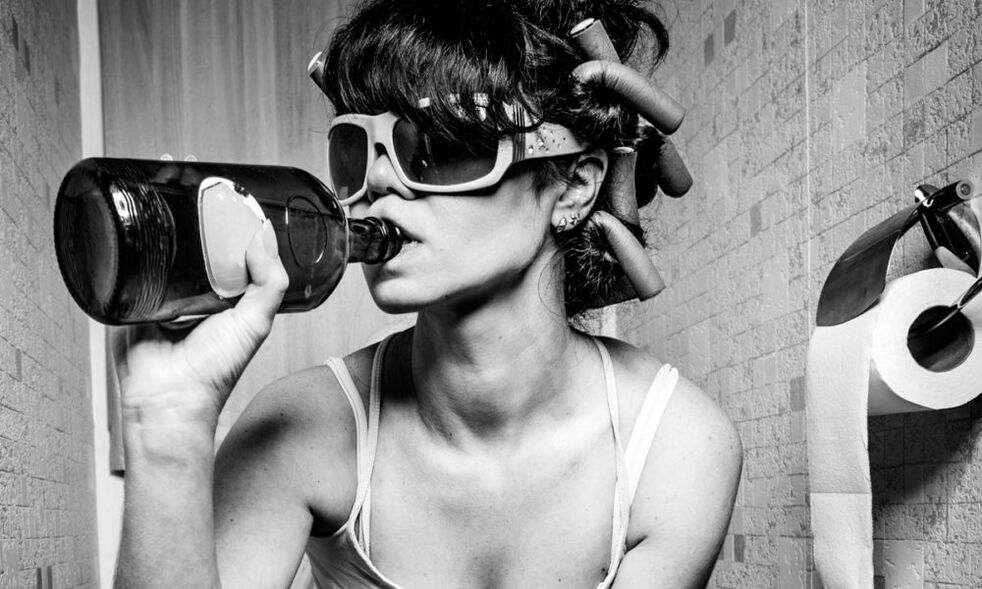 Drink the wine girl
