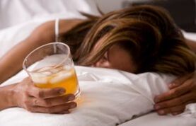 The toxic effect on the body